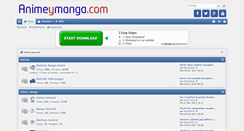 Desktop Screenshot of animeymanga.com